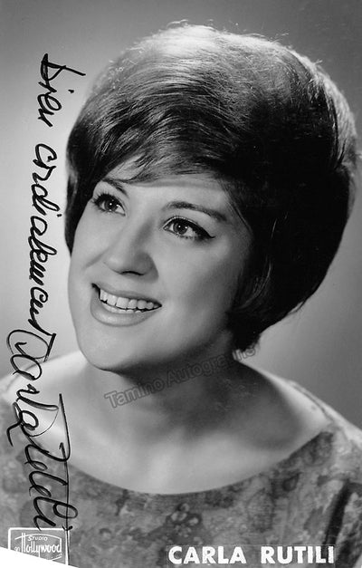 RUTILI, Carla (Various Autographs)