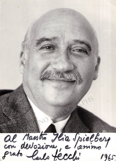 Zecchi, Carlo - Signed Photograph 1965