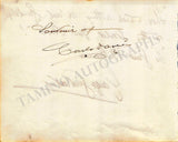 Vintage Opera Signers - Lot of Signed Album Pages