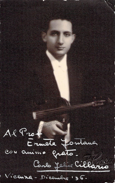 Cillario, Carlo Felice - Signed Photograph 1936