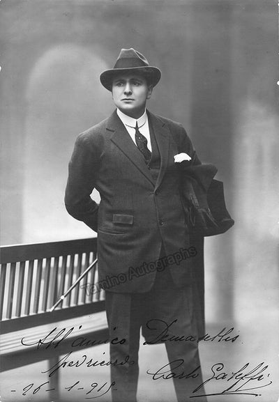 Galeffi, Carlo - Signed Photograph