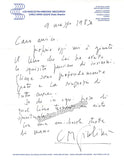 Giulini, Carlo Maria - Set of 5 Autograph Letters Signed