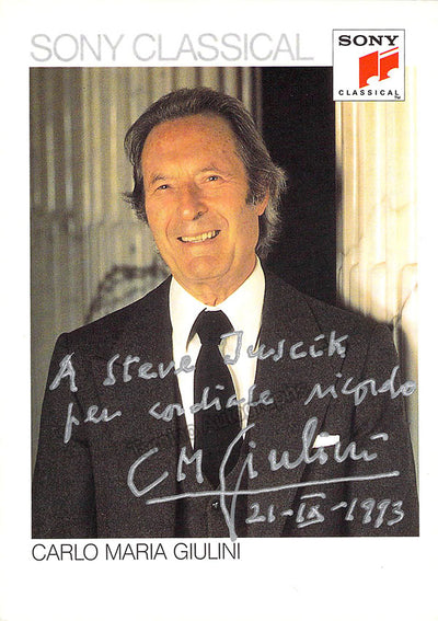 Signed Promo Photo by Sony