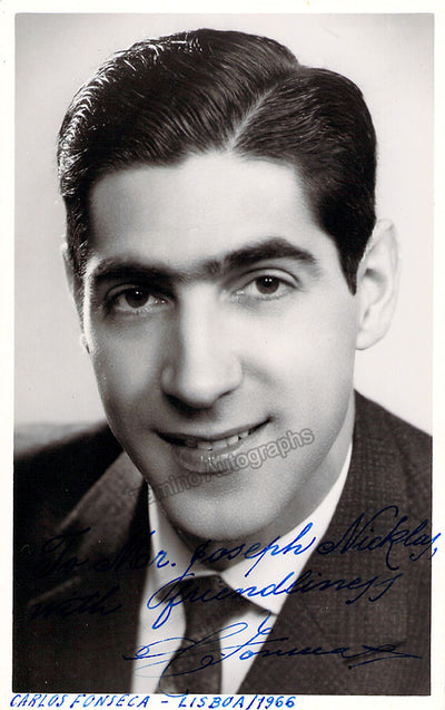 FONSECA, Carlos (Various Autographs)