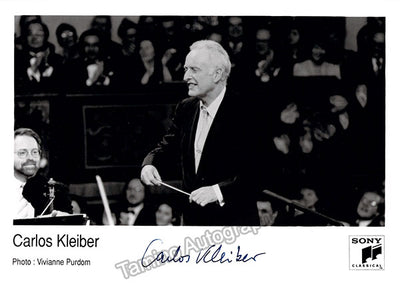 Kleiber, Carlos - Signed Photograph