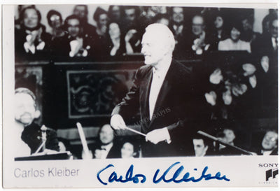 Kleiber, Carlos - Signed Photo