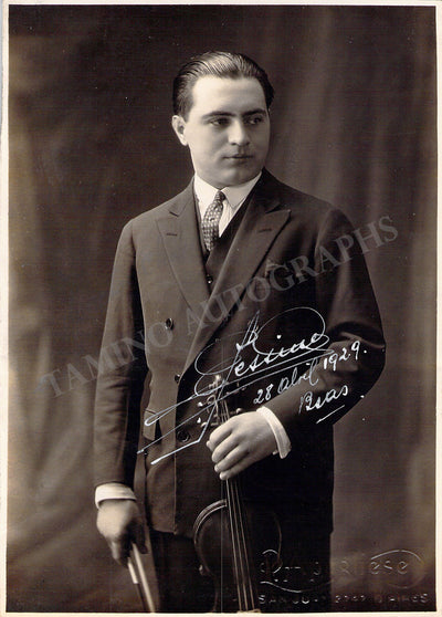 Pessina, Carlos - Signed Photograph 1929
