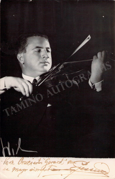Pessina, Carlos - Signed Photograph