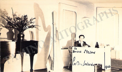 Salzedo, Carlos - Signed Photograph 1946