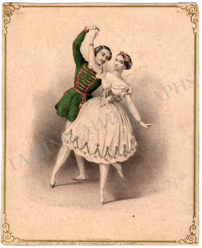 Carlotta Grisi & Lucien Petipa