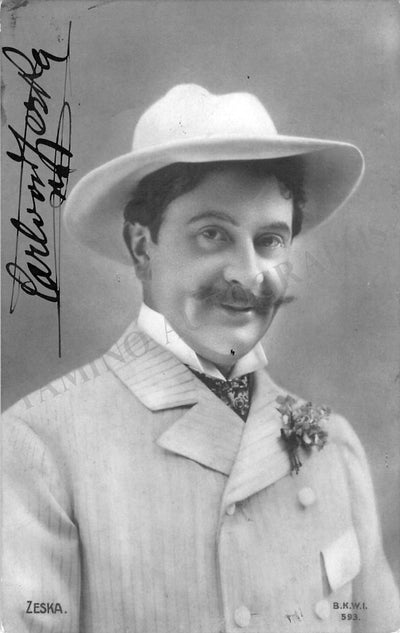 Zeska, Carl von - Signed Photograph