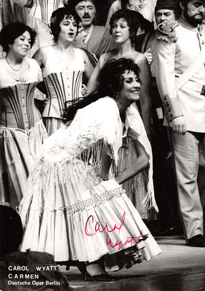 WYATT, Carol (Various Autographs)