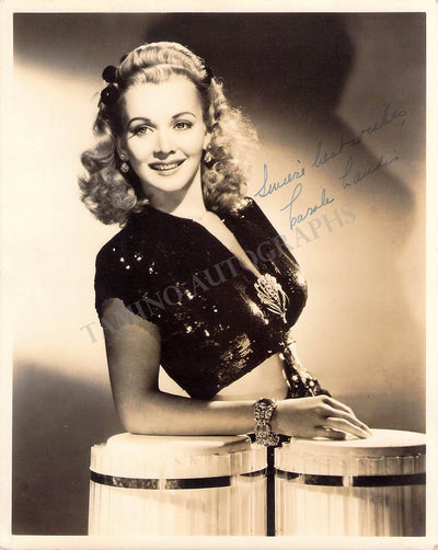 Landis, Carole - Signed Photograph