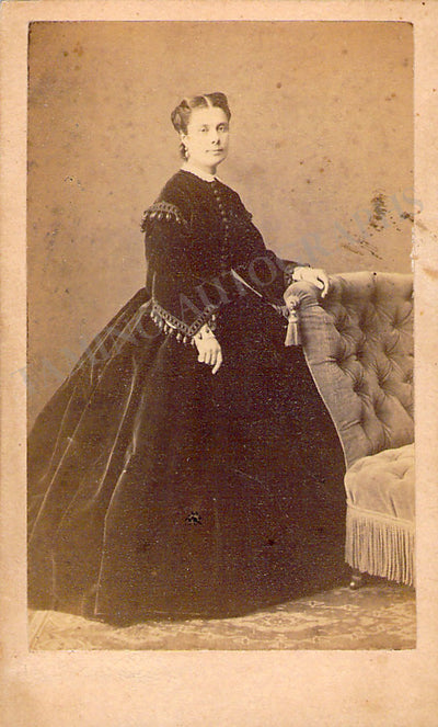 Lefebvre Faure, Constance-Caroline - Vintage CDV Photograph 1864