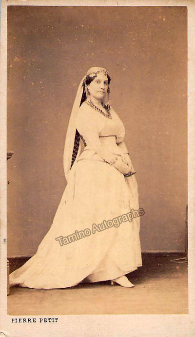 Miolan-Carvalho, Caroline - Vintage Unsigned CDV & Cabinet Photos (Various Options)