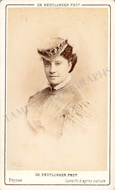 CDV Photo as Herself(I)