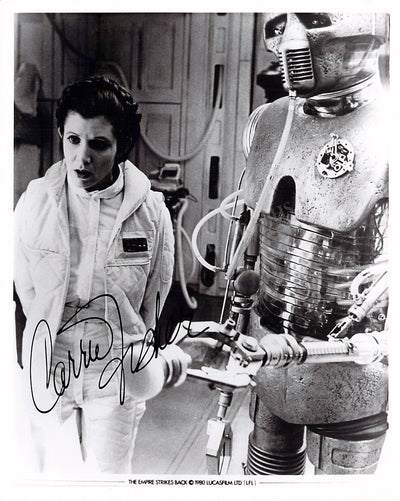 Fisher, Carrie - Signed Photograph in Star Wars