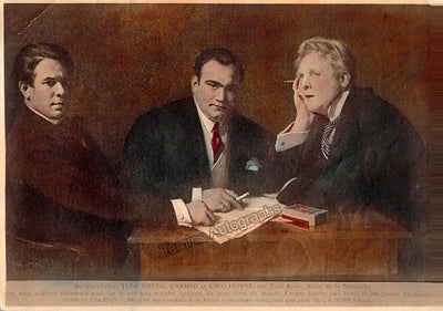 Caruso, Enrico - (Various Unsigned Photographs)