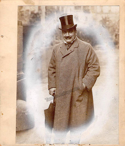 Caruso, Enrico - (Various Unsigned Cabinet-style Photographs)