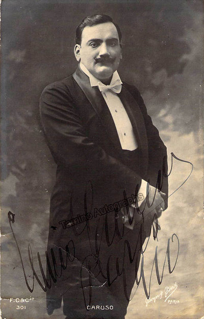 Caruso, Enrico - Signed Photograph