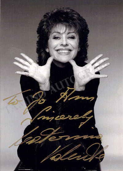 Valente, Caterine - Signed Photograph