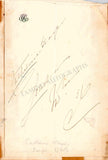 Hayes, Catherine - Signed Album Page