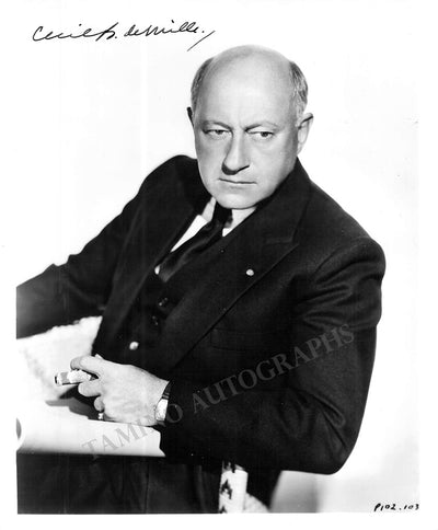 DeMille, Cecil B. - Signed Photograph