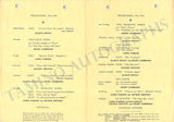 Celebrity Concerts - Lot of 7 Signed Programs 1941-1947