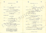 Celebrity Concerts - Lot of 7 Signed Programs 1941-1947