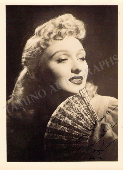 Holm, Celeste - Signed Photograph