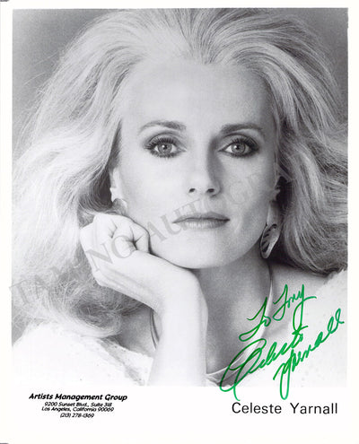 Yarnall, Celeste - Signed Photograph