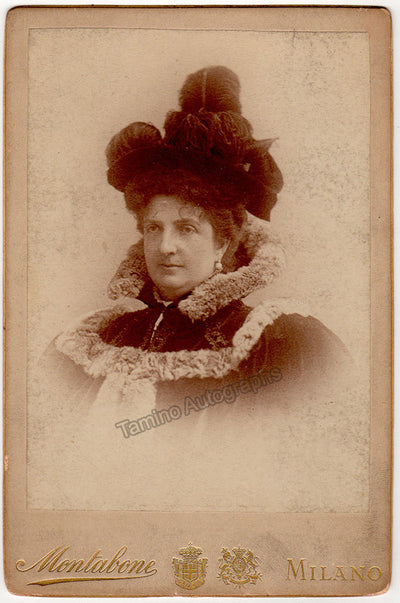 Ferrani, Cesira - Unsigned Cabinet Photo