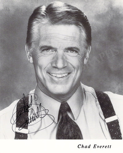 Everett, Chad - Signed Photograph