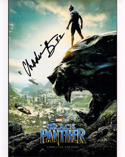 Boseman, Chadwick - Signed Photograph in "Black Panther"