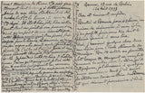 Collin, Charles-Augustin - Autograph Letter Signed 1919