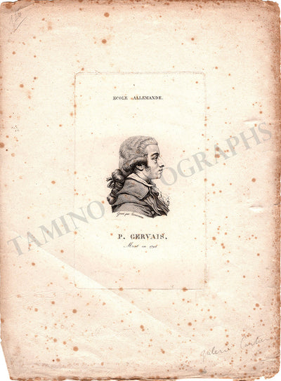 Gervais, Charles-Hubert - Vintage Engraving