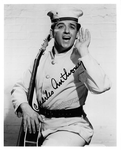 ANTHONY, Charles (Various Autographs)