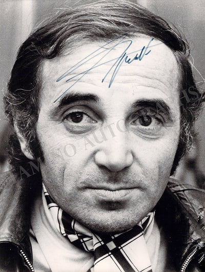 Aznavour, Charles - Signed Photograph
