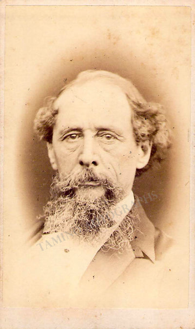 Dickens, Charles - Vintage CDV Photo