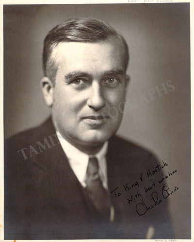 Edison, Charles - Signed Photograph