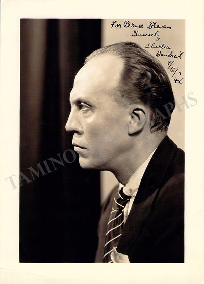 Haubiel, Charles - Signed Photograph 1946