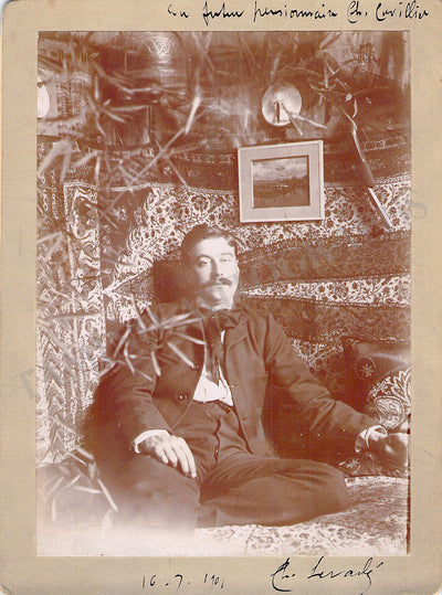 Levade, Charles - Signed Cabinet Photo 1901