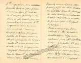 Masse, Charles - Autograph Letter Signed 1893