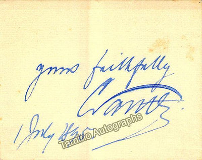 Santley, Charles - Autograph Manuscripts (Various Options)
