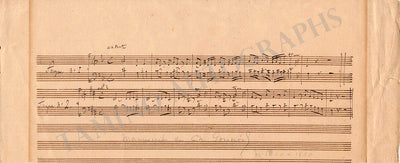 Autograph Music Quote Signed