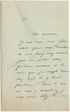 De Beriot, Charles - Set of 5 Autograph Letters Signed