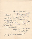 De Beriot, Charles - Set of 5 Autograph Letters Signed