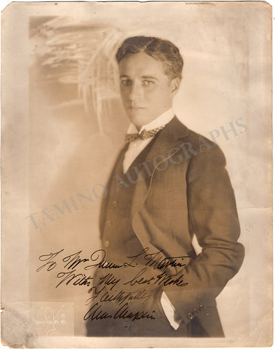 Chaplin, Charles - Large Signed Photograph