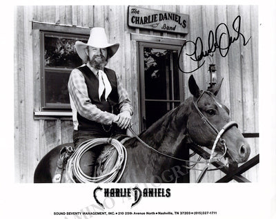 Daniels, Charlie - Signed Photograph