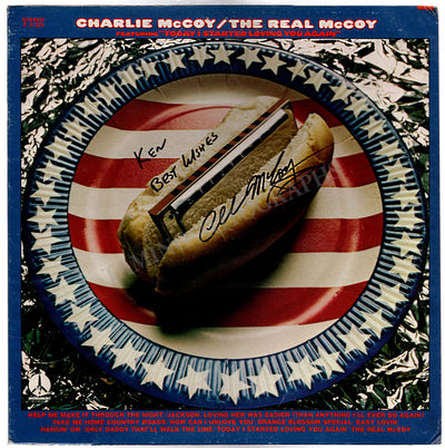 McCoy, Charlie - Signed LP Record Sleeve